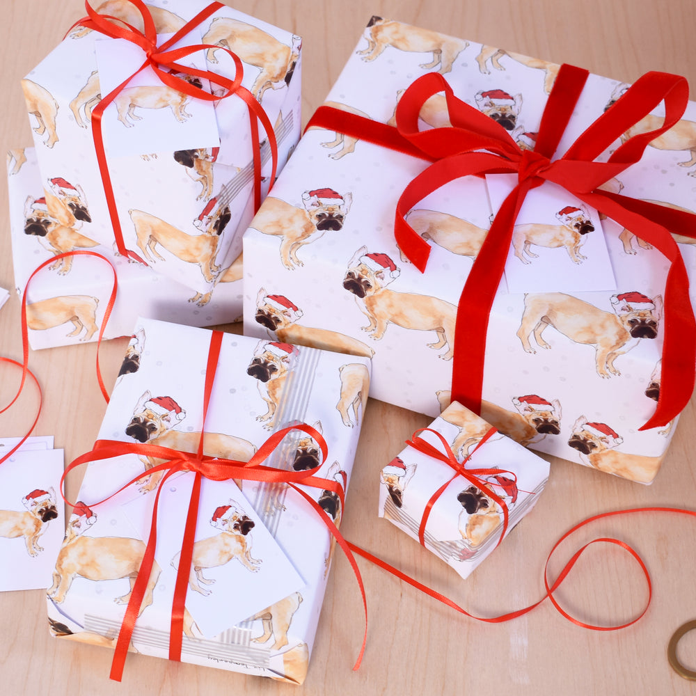 French Bulldog Eco-Friendly Recycled Gift Tags