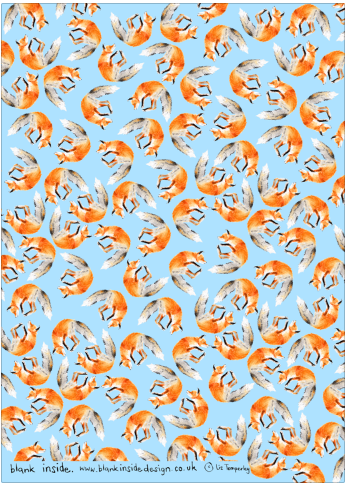 Jumping Fox Eco Recycled Wrapping Paper