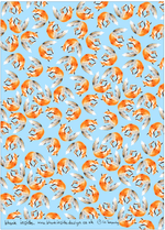 Jumping Fox Eco Recycled Wrapping Paper