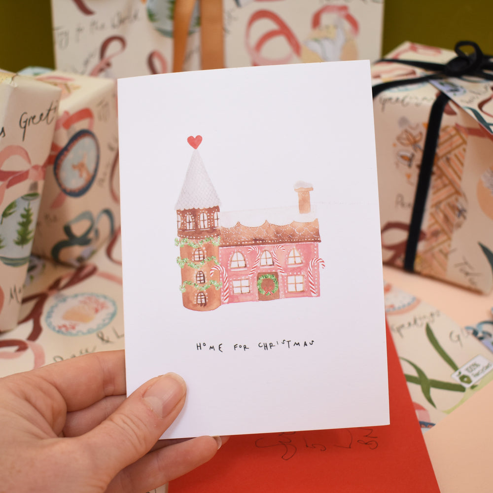 Home for Christmas Card Pack of Eight