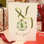 Tree Bauble Eco-Friendly Christmas Card