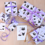 Fairy Cat Eco-Friendly Recycled Wrapping Paper