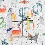 Zodiac Recycled Wrapping Paper