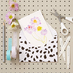 Candytuft Greetings Card with Seeds for Bees