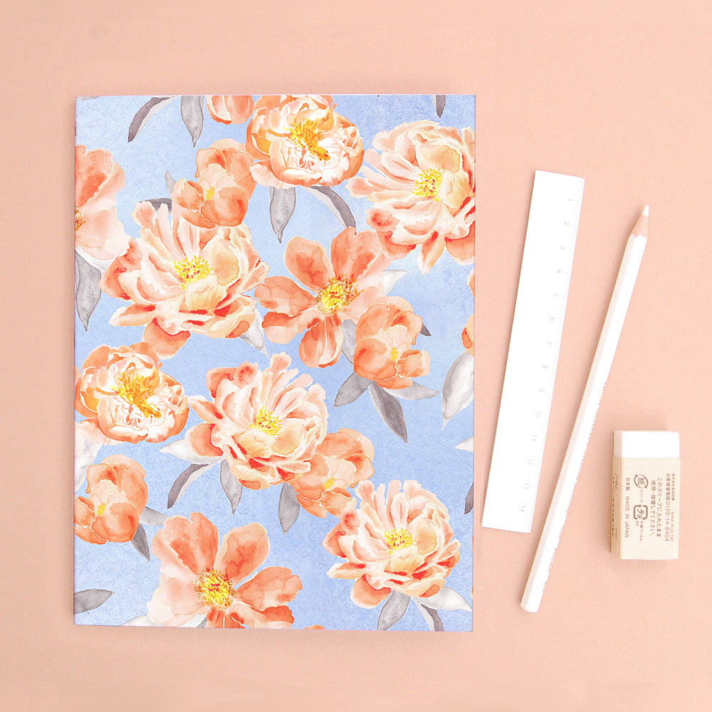 Bloomin' Floral Recycled Paper Notebook