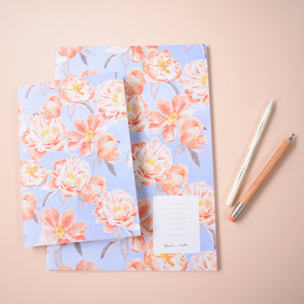 Bloomin' Floral Recycled Paper Notebook
