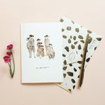 We are Family Meerkat Mother's Day Card