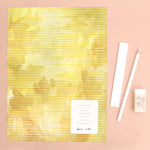 Yellow Ochre Recycled Paper Journal Notebook