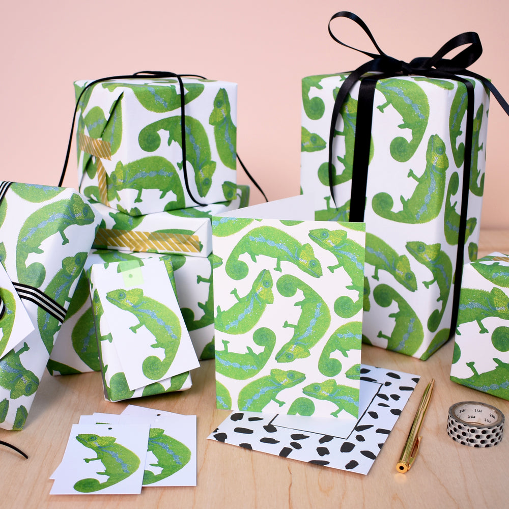 Chameleon Eco-Friendly Wrapping Paper