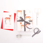 Fawn In The Snow Eco-Friendly Recycled Gift Tags