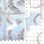Snowy Owl Eco Recycled Gift Tags