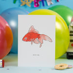 Birthday Fish Card