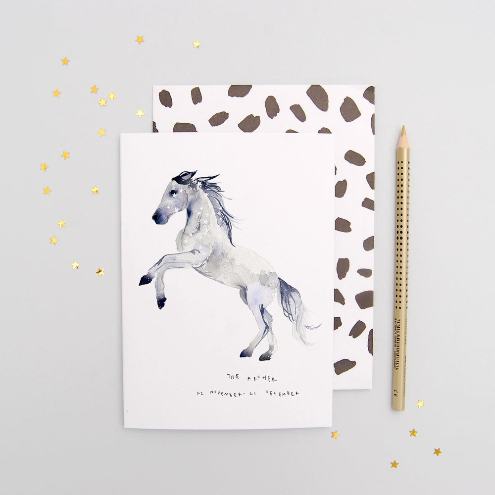 The Archer Sagittarius Recycled Paper Notebook