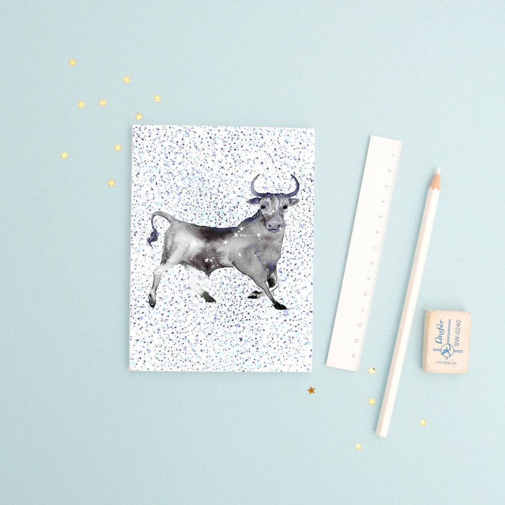 The Bull Taurus Recycled Paper Notebook