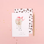 The Ram Aries Zodiac - Recycled Paper Notebook