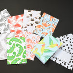 Pack of Eight Mixed Animal Notecards
